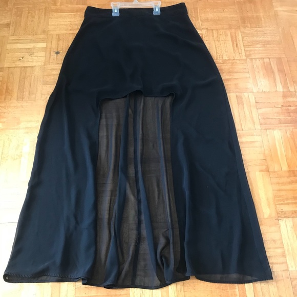 Maxi high low skirt - Picture 3 of 12